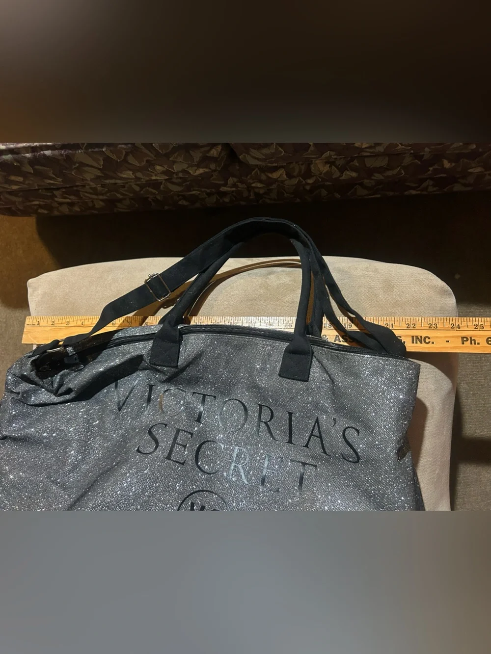 Tote - Victoria's Secret glitter traveling bag